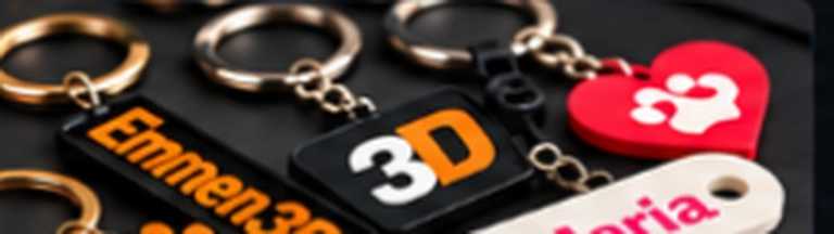 3D printed custom keychains